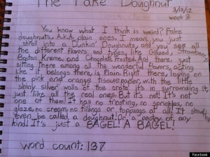 ... Are 'Fake,' According To 12-Year-Old's Adorable Writing Exercise