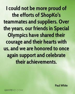 could not be more proud of the efforts of ShopKo's teammates and ...
