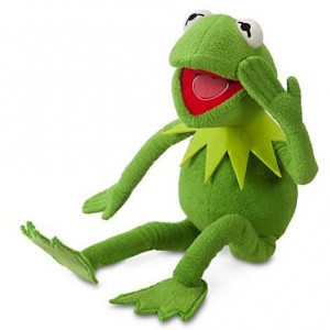 Kermit Los Muppets Rana Disney Store 100% Original Peluche