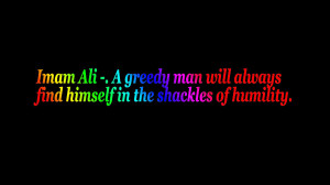 Imam Ali quote by Sinistersal