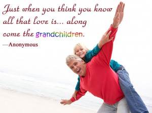 Grandparents And Grandchildren Quote Apron