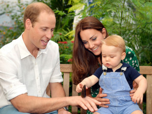 ... announced the pregnancy shortly after Prince George's first birthday