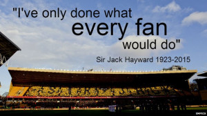 BBC News - Sir Jack Hayward: Wolverhampton says goodbye to 'one of a ...