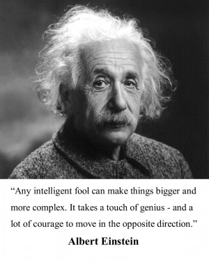 Albert Einstein Quote 8 x 10 Photo Picture #b1