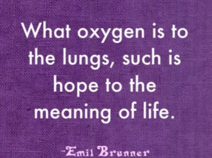 My Oxygen!