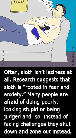 The Seven Deadly Sins of Relationships: Sloth