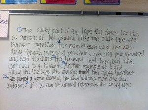 FREEDOM WRITER PARAGRAPH