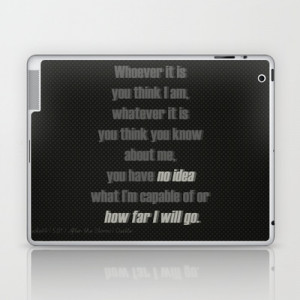 Castle (TV Show) Quotes | Kate Beckett Laptop & iPad Skin