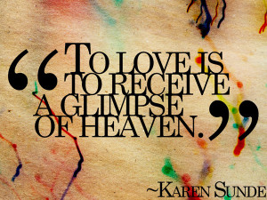 colorfully streaked love quote picture expresses how love makes you ...