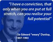Weary Dunlop Quote