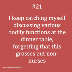 Confessions of a Nurse.. oops