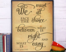 Hufflepuff Quotes Watercolor Art Pr int Harry Potter Poster House Wear ...
