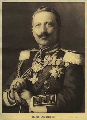 Kaiser Wilhelm II German Emperor and King of Prussia 1859-1941.