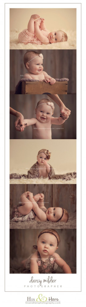 month-old baby portraits
