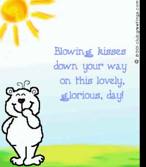 Blowing Kisses