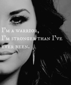 Warrior woman.