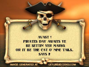 Make Your Free Pirate Plaque Here!