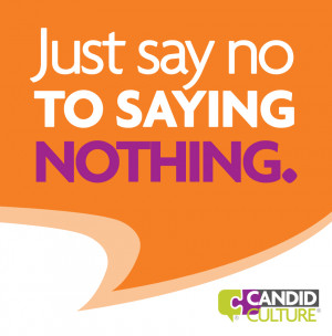 already know what you’re going to say. People will be angry at you ...