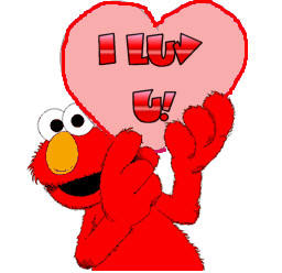 Description: Sesame Street Elmo I Love U!