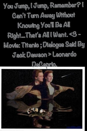 titanic jack dawson quotes