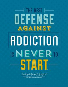 President Dieter F. Uchtdorf talks about addiction and repentance ...