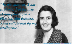 Ayn Rand truly was a skeptic and a free thinker. motivational ...