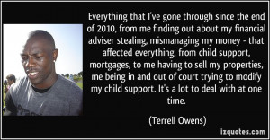 More Terrell Owens Quotes