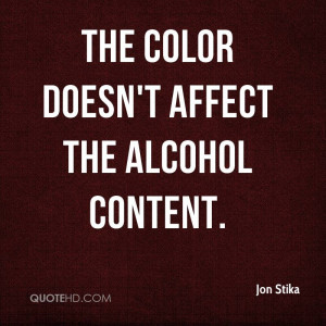 How Alcohol Affects Quotes