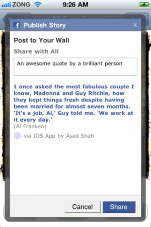 Funny Quotes Entertainment iPhone & iPod Touch App Review & Download