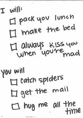 Oh yes babe, specially the spider one :) & I will give you kisses in ...