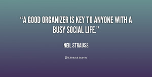 good organizer is key to anyone with a busy social life.”