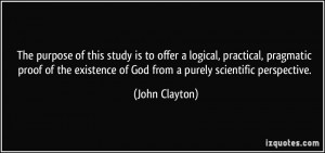 ... proof of the existence of God from a purely scientific perspective