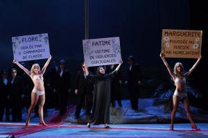 Prelapsarian group hug: Amel Brahim-Djelloul and dancers in the ...