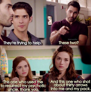 ... all the best quotes said by this awesome TV character from Teen Wolf