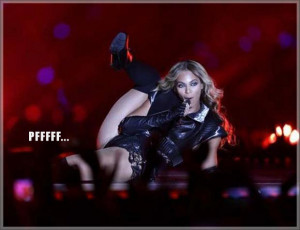 Top 10 Funny Beyonce Super Bowl Pictures