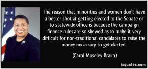 Women Getting Money Quotes The reason that minorities and women don't ...
