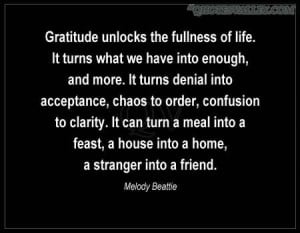 An Attitude Of Gratitude Opens The Portals To A Richer