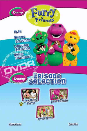 New Dvd Barney Furry Friends