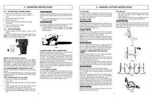 McCulloch Eager Beaver Chainsaw Manual