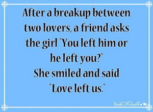 love break up quotes