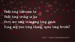 Sad Tagalog Love Quotes Image 2