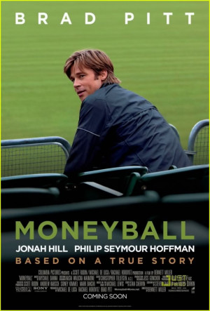 Brad Pitt: 'Moneyball' Poster!