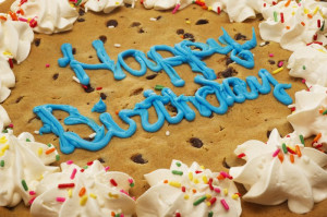 cake on campus delivery only a yummy 12 chocolate chip cookie cake ...