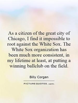 As a citizen of the great city of Chicago, I find it impossible to ...