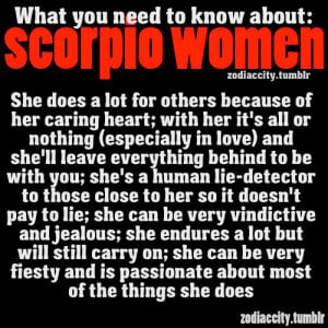 Quotes About Scorpio Woman http://www.tumblr.com/tagged/scorpio ...