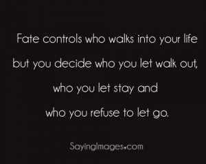 Who You Refuse To Let Go
