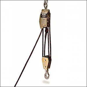 Rope Hoist Block and Tackle