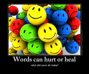 Spiteful Words Can Hurt Your