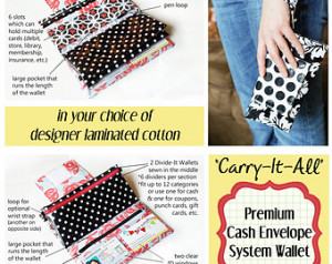 Carry It All Cash Envelope Wallet f or Dave Ramsey, Crown, cash ...