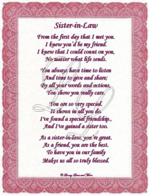 Happy Birthday Quotes for Sister in Law